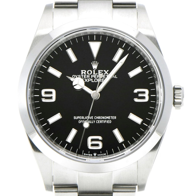 Rolex 124270 Black Men s Watch