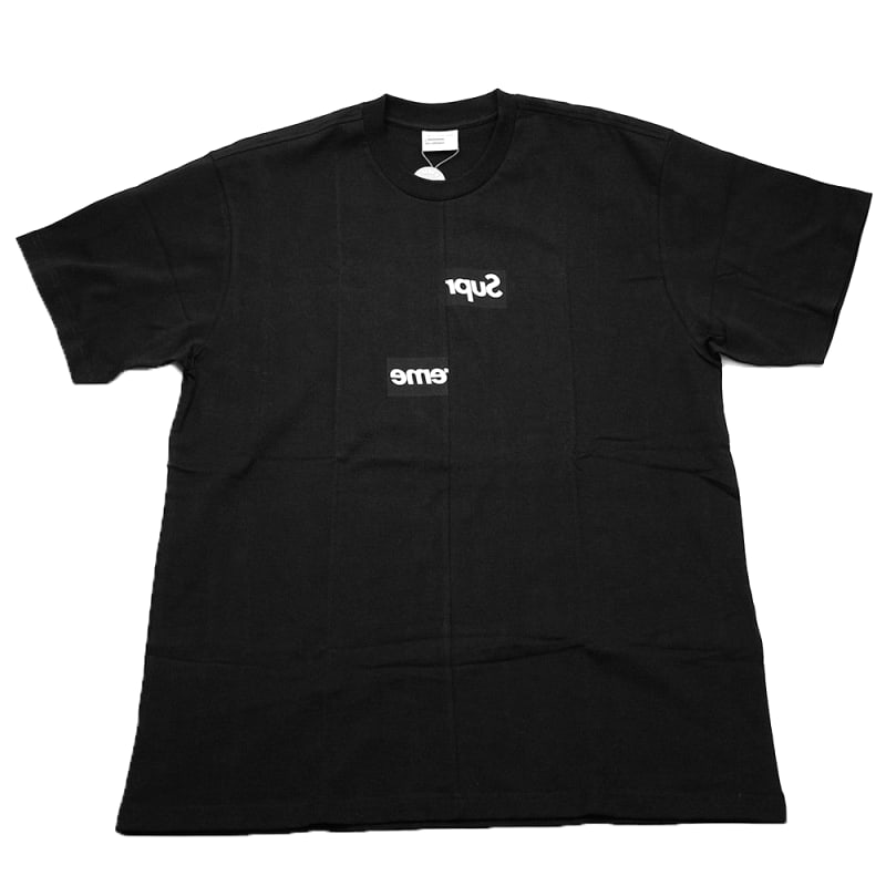 Supreme CDG Shirts Split Box Logo Tee XL Black