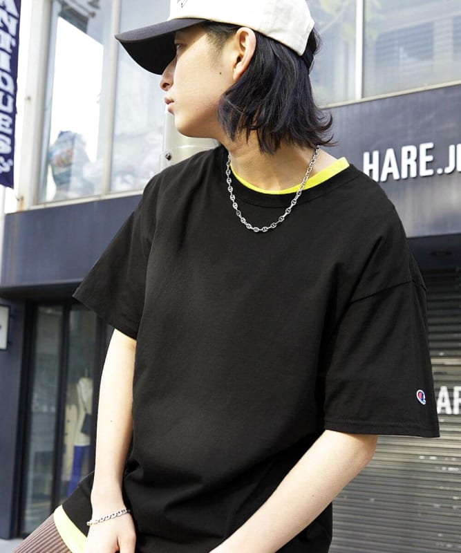 Champion Authentic T-Shirts Black Size L