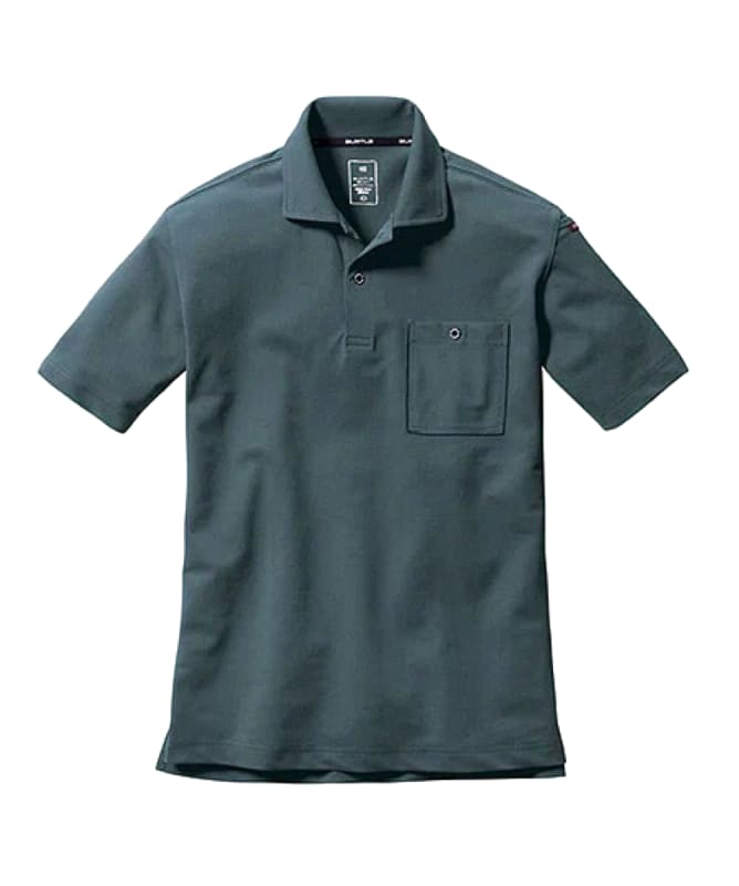 Burtle 667 Short Sleeve Polo Shirt Milsgreen LL