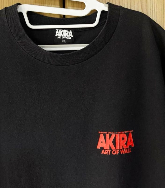 AKIRA Art of Wall T-Shirt Black Size XL