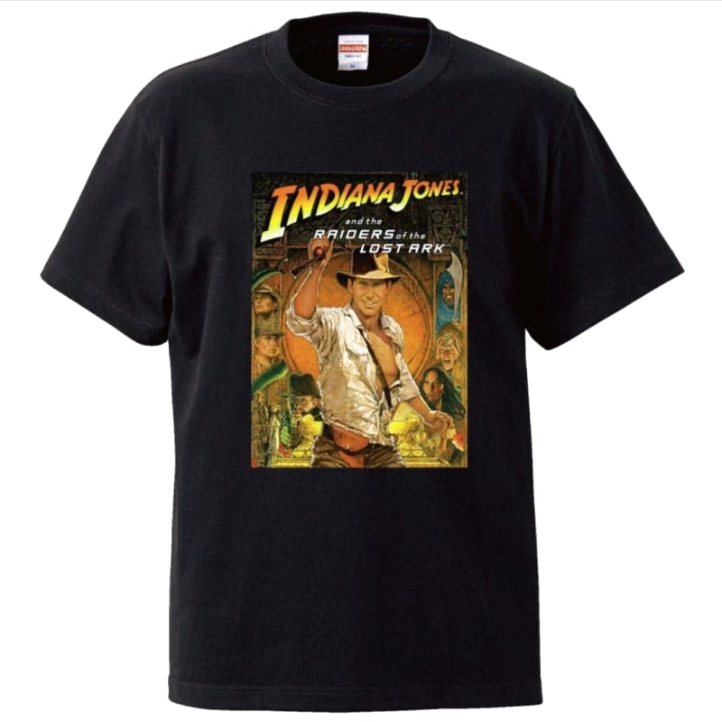 New Indie Jones Parody T-Shirt Size L Black