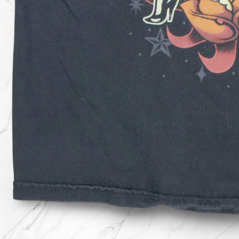 Vintage Harley Davidson T-Shirt Washed Black