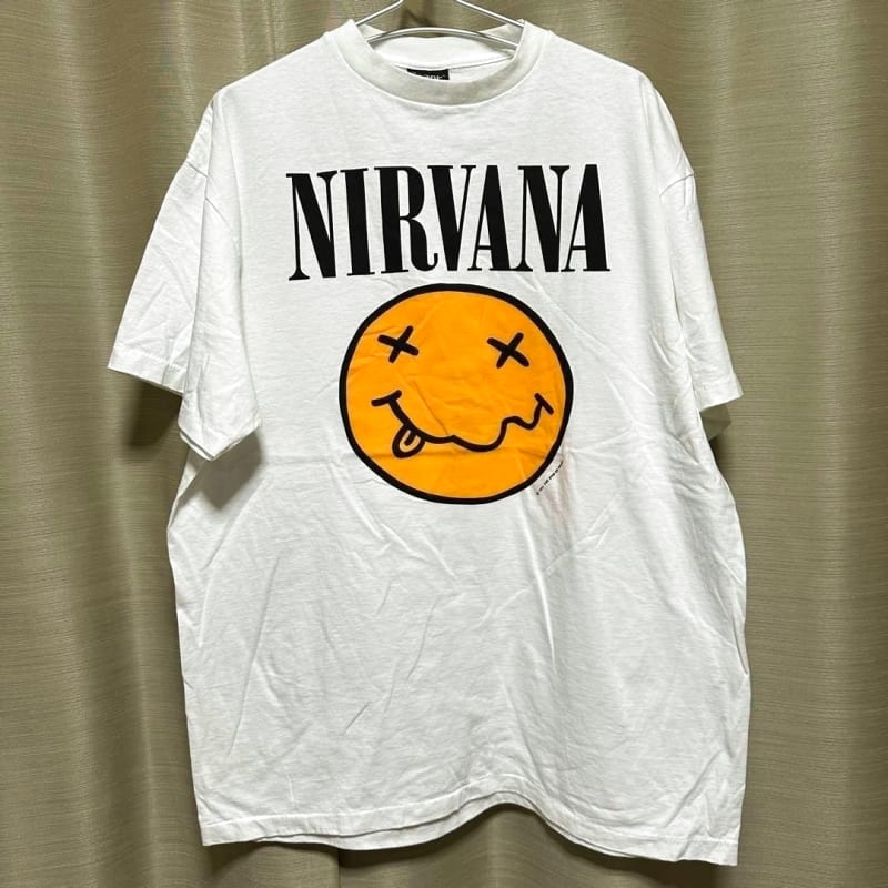 Nirvana Smiley & In Utero T-Shirts XL
