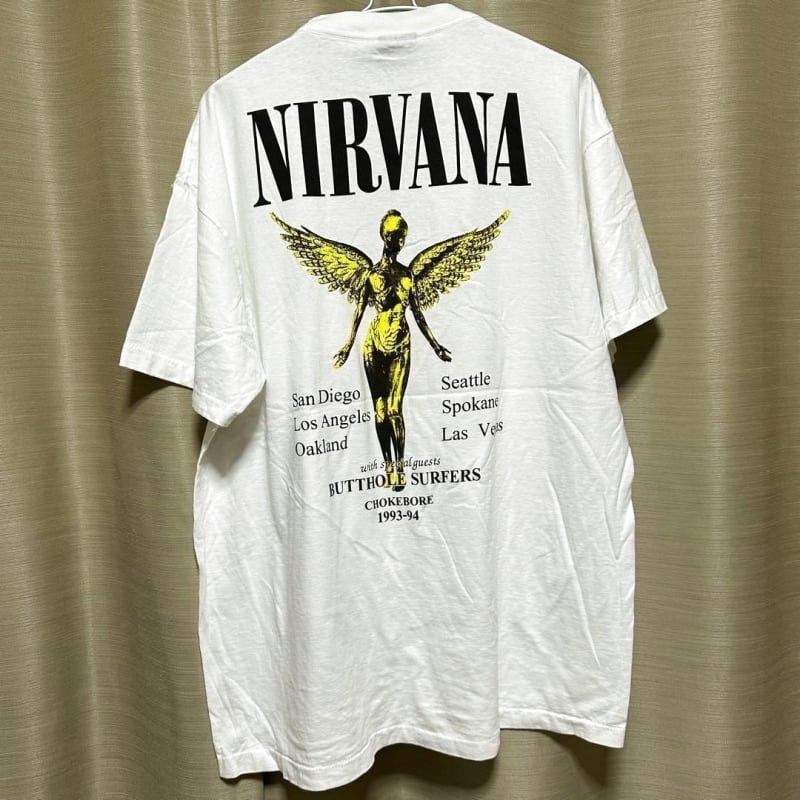 Nirvana Smiley & In Utero T-Shirts XL