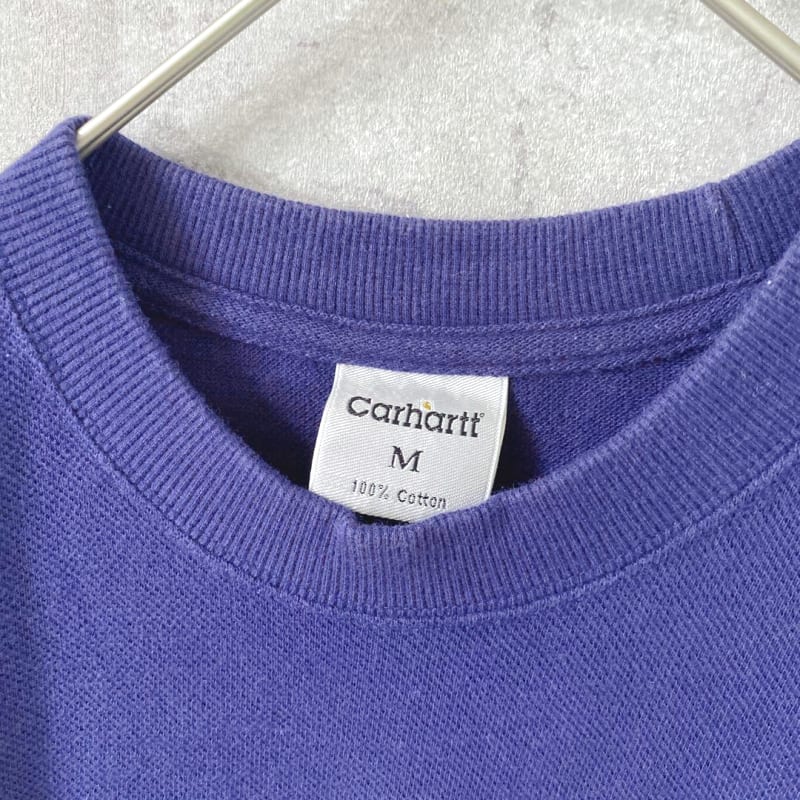 Carhartt Short Sleeve Polo T-Shirt Men's M Navy