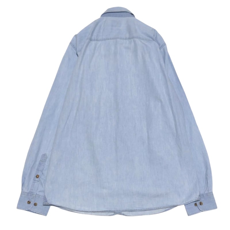 Denmark ONLY&SONS Chambray Slim Denim Shirt XL