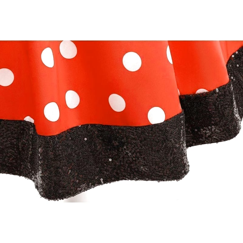 Minnie Mouse Costume Kids Dress 110 Halloween
