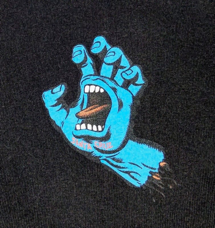SANTA CRUZ Screaming Hand T-Shirt Black