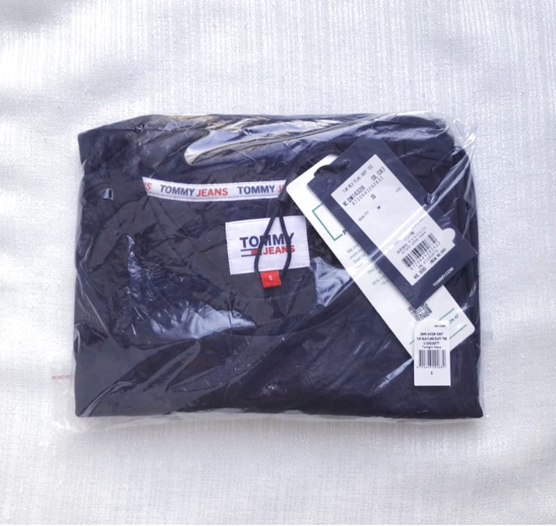 Tommy Hilfiger Relaxed Flag Cuff T-Shirt Size S