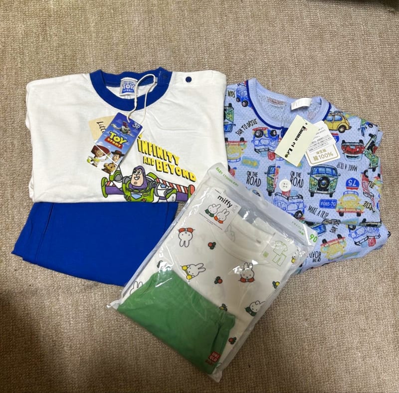 New Unused 90cm Short Sleeve Pajama Set