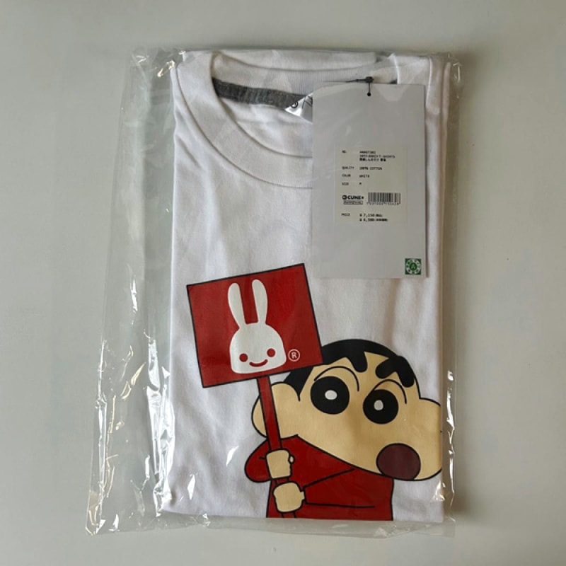 CUNE 30th Anniversary T-Shirt Shinchan White M