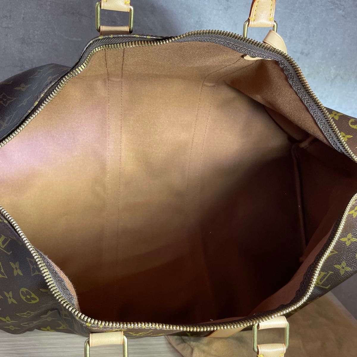 Louis Vuitton Keepall 50 Monogram Boston Bag