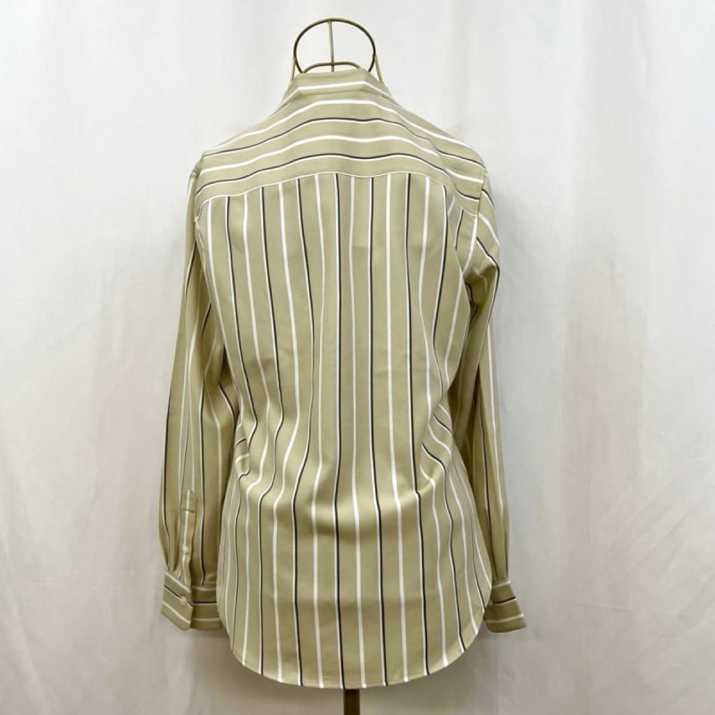 Kamakura Shirts Band Collar Long Sleeve Blouse Size 38