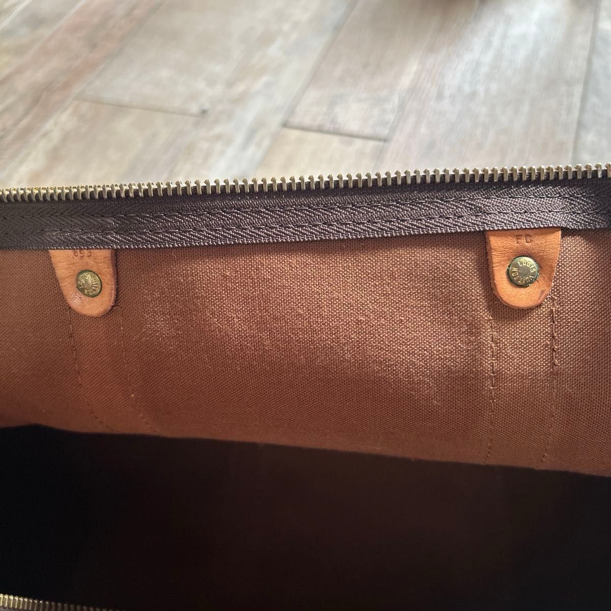 Louis Vuitton Keepall 50 Monogram Boston Bag M41426 Brown
