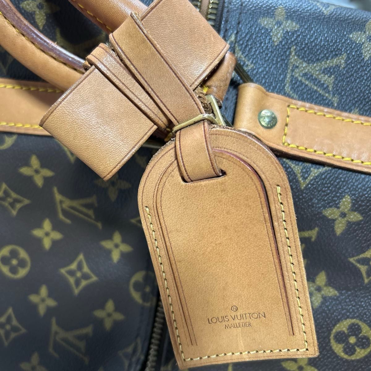 Louis Vuitton Keepall 50 Monogram Boston Bag M41426 Brown