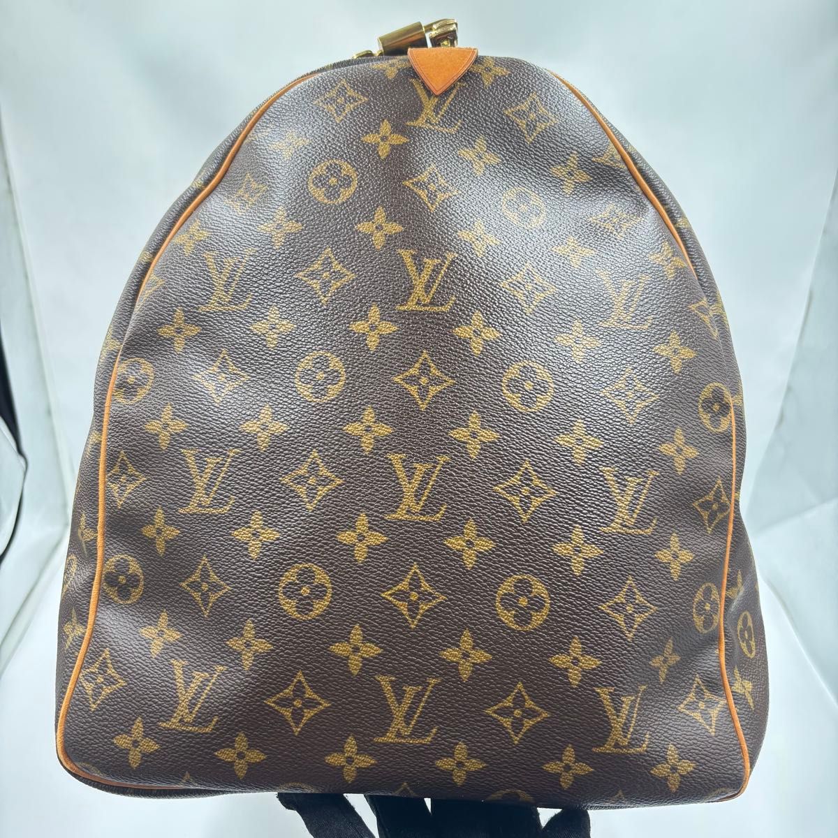 Louis Vuitton Keepall 60 Monogram Leather Boston Bag M41422 Brown