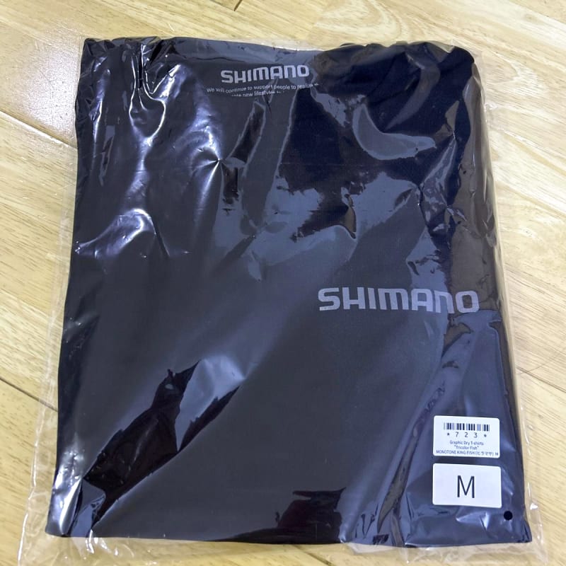 Shimano Graphic Dry T-Shirts Tricolor Fish Monotone King Fish