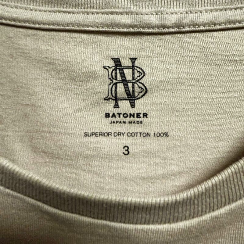Batoner Pack T-Shirts Ecru 21SS