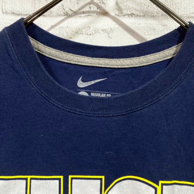 Nike Just Do It Big Logo T-Shirt - XXL - Navy