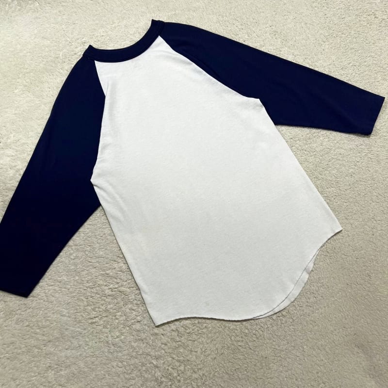 90s USA Made Soffe Shirts Three-Quarter Raglan Sleeve Men's S