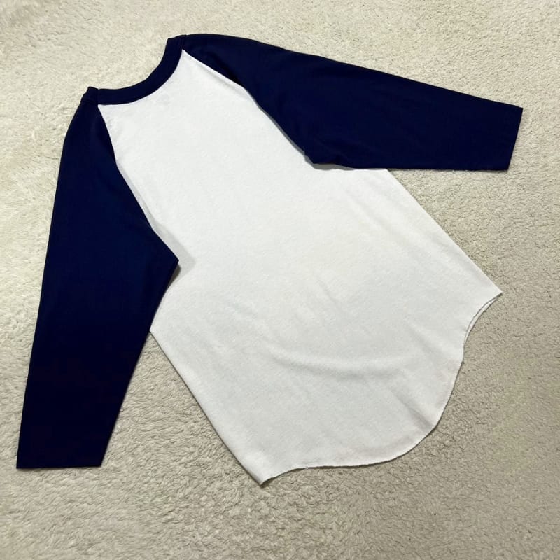 90s USA Made Soffe Shirts Three-Quarter Raglan Sleeve Men's S