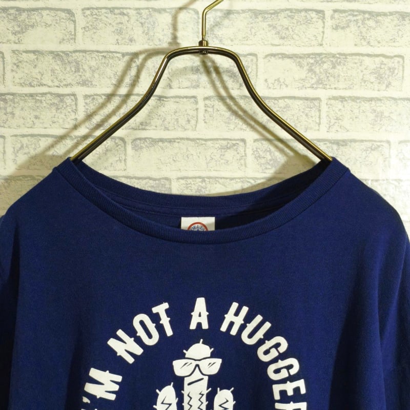 Delta Cactus Print Short Sleeve T-Shirt Navy XL