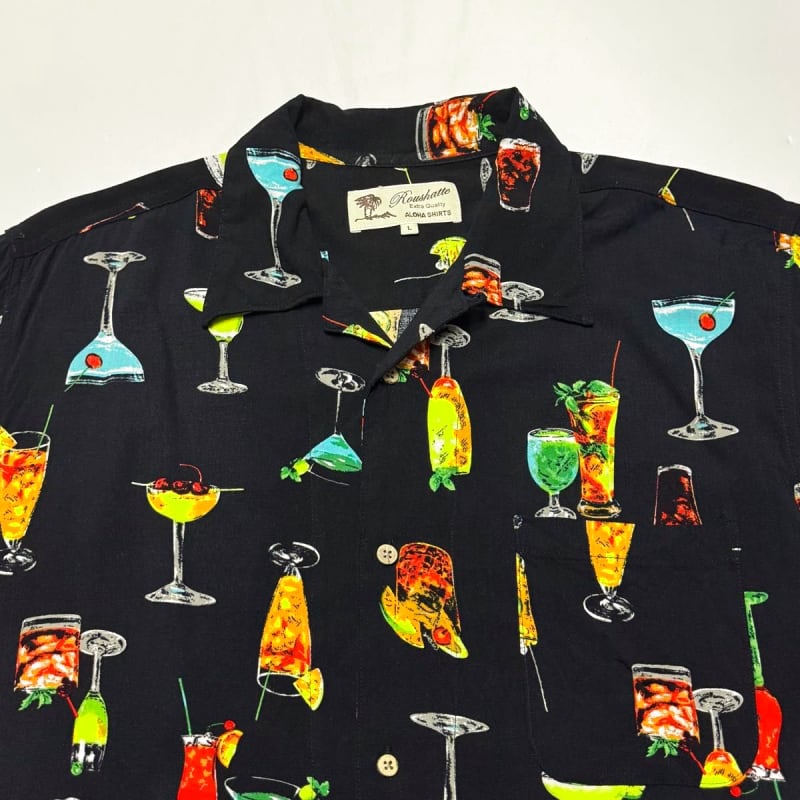 Roushatte Aloha Shirt L Size
