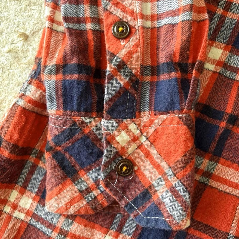 Ofuon Check Shirt 48 Flannel Shirt