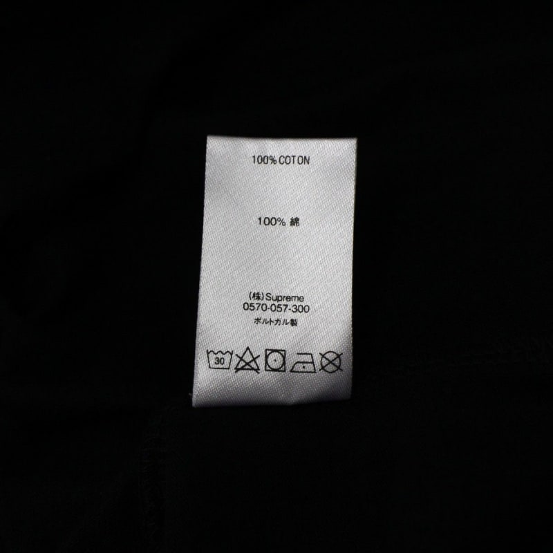 Supreme CDG Shirts Split Box Logo Tee XL Black