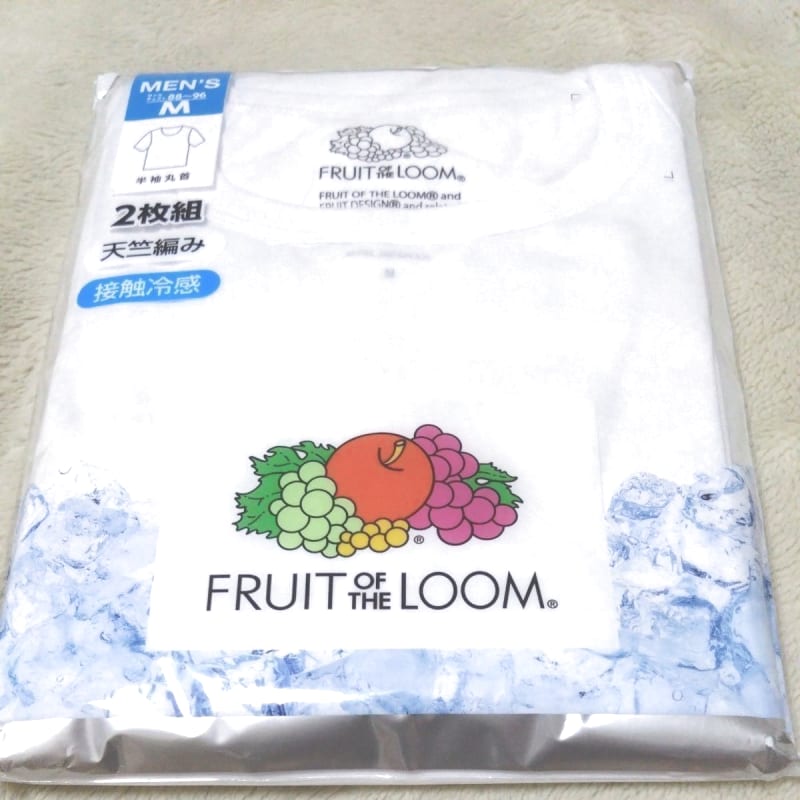 Fruit of the Loom Men's Under Shirt White M Size 2 Pack