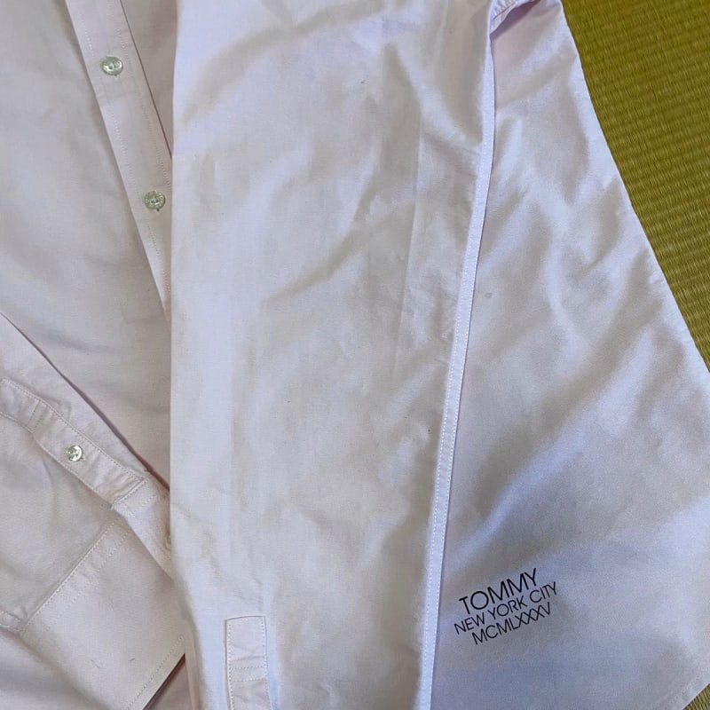 Tommy Hilfiger Button-Down Shirt Pink L