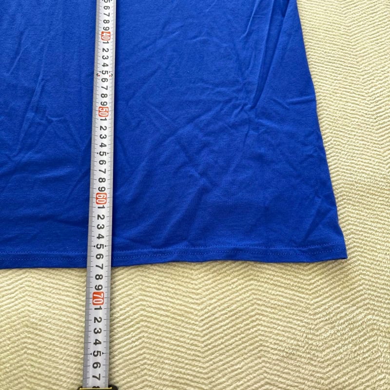 Kumanichi T-Shirt M Size Kumamoto Kumamon Kitano Blue