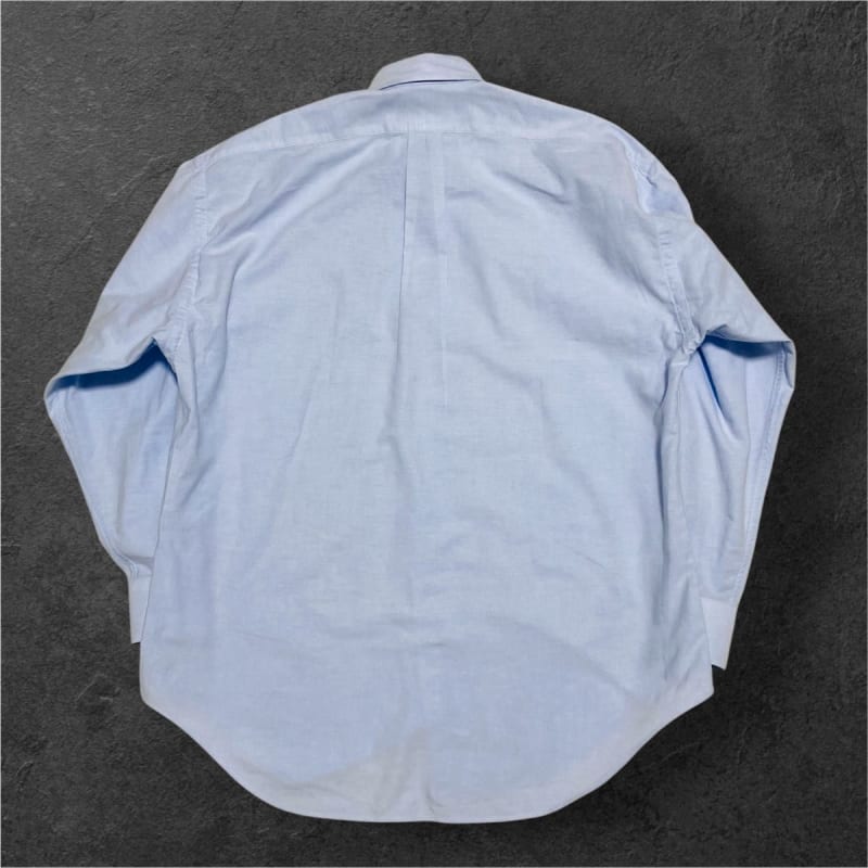 Ralph Lauren Oxford Button-Down Long Sleeve Shirt Blue