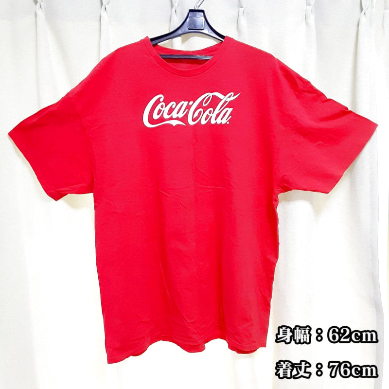 Coca-Cola Logo T-Shirt Red Size XXL