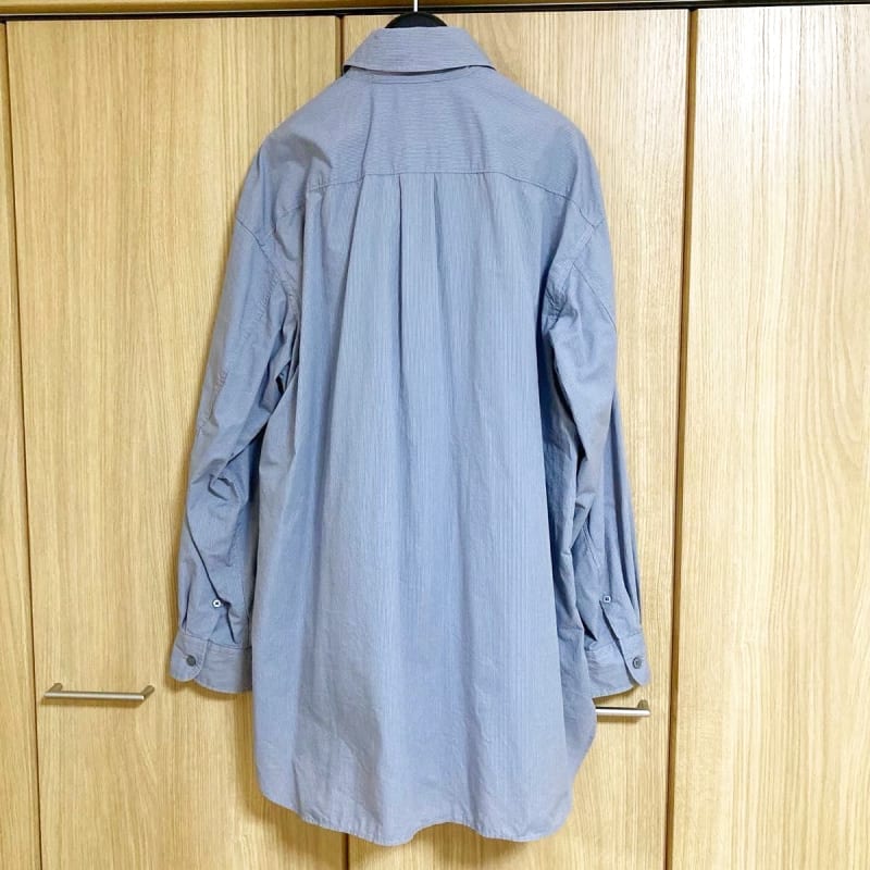 UNIQLO U Long Oversized Shirt Gray M
