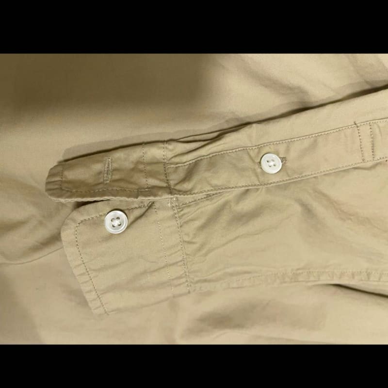 SHIPS Days Standard Beige Long Sleeve Shirt S/M