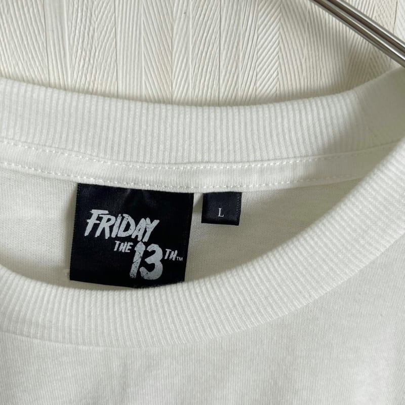 Unused Friday The 13th Jason White T-Shirt Size L