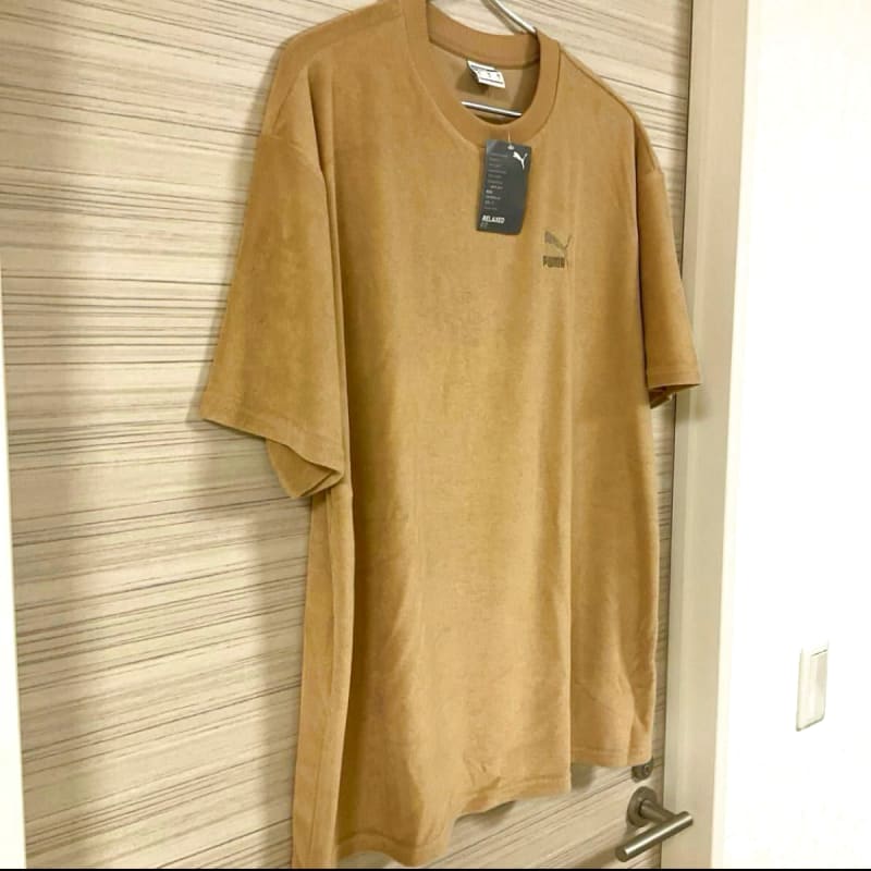 Puma Relaxed Fit T-Shirt Beige XL
