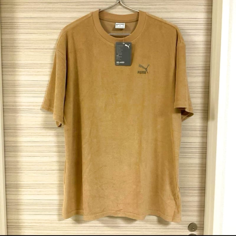Puma Relaxed Fit T-Shirt Beige XL