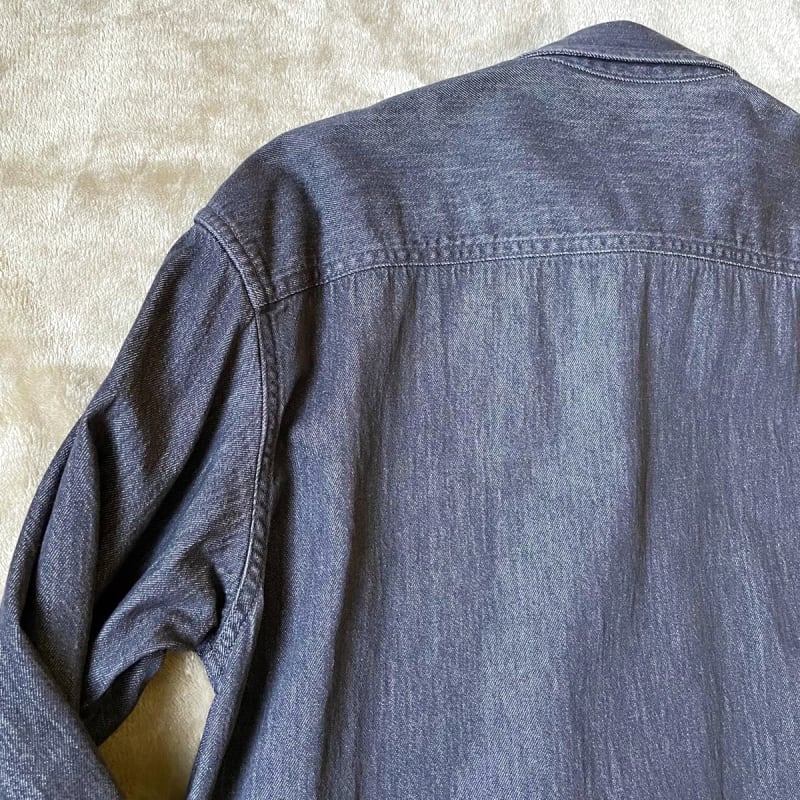 Uniqlo Denim Overshirt Black S