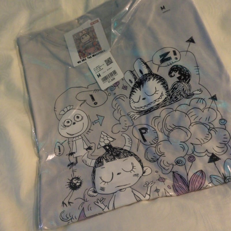 UNIQLO Pop Mart The Monsters Love T-Shirt M