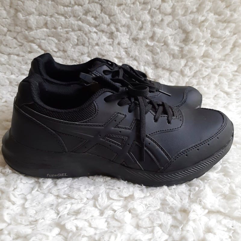 Asics Sneakers Black 24cm with Zipper