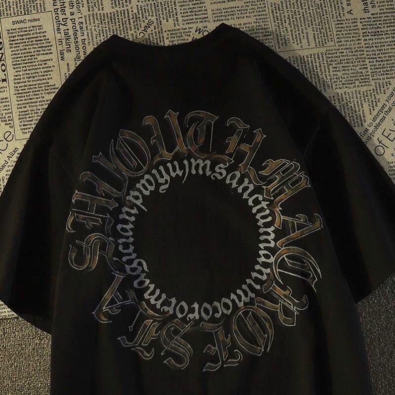 Men’s T-Shirt Pair Look Short Sleeve Round Neck JUAS214