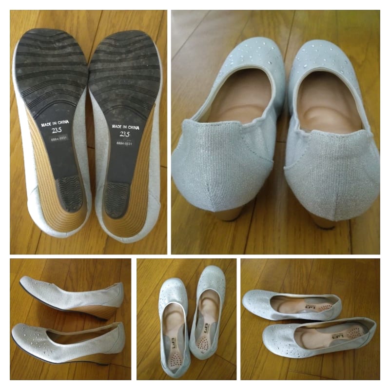 Party Shoes Size 23.5cm Light Blue