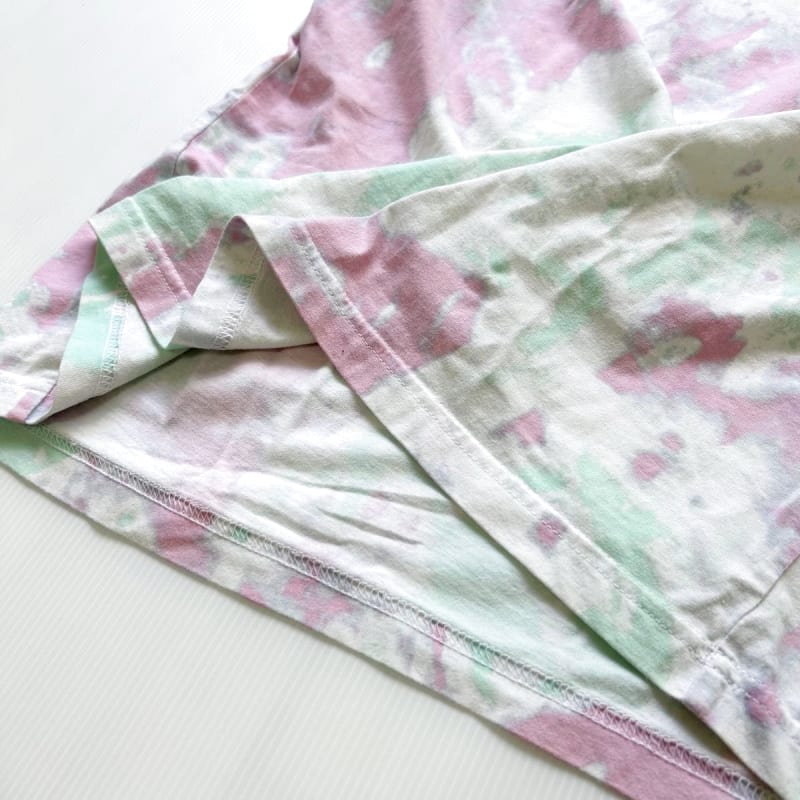 Adidas Tie-Dye T-Shirt Pink Green