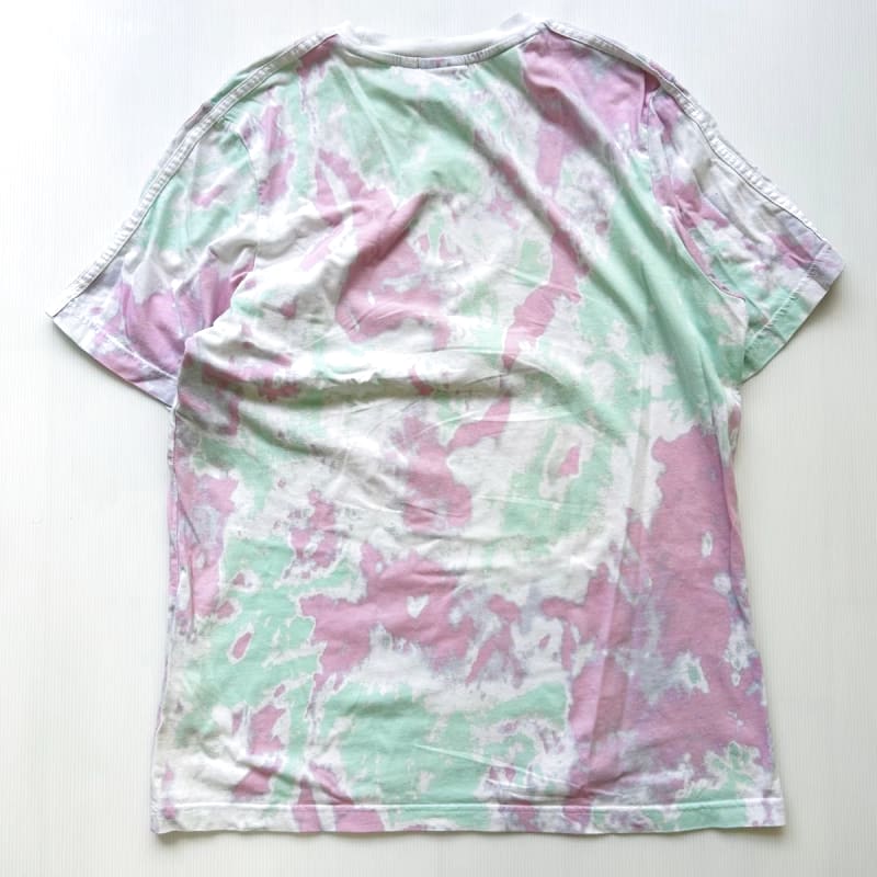 Adidas Tie-Dye T-Shirt Pink Green