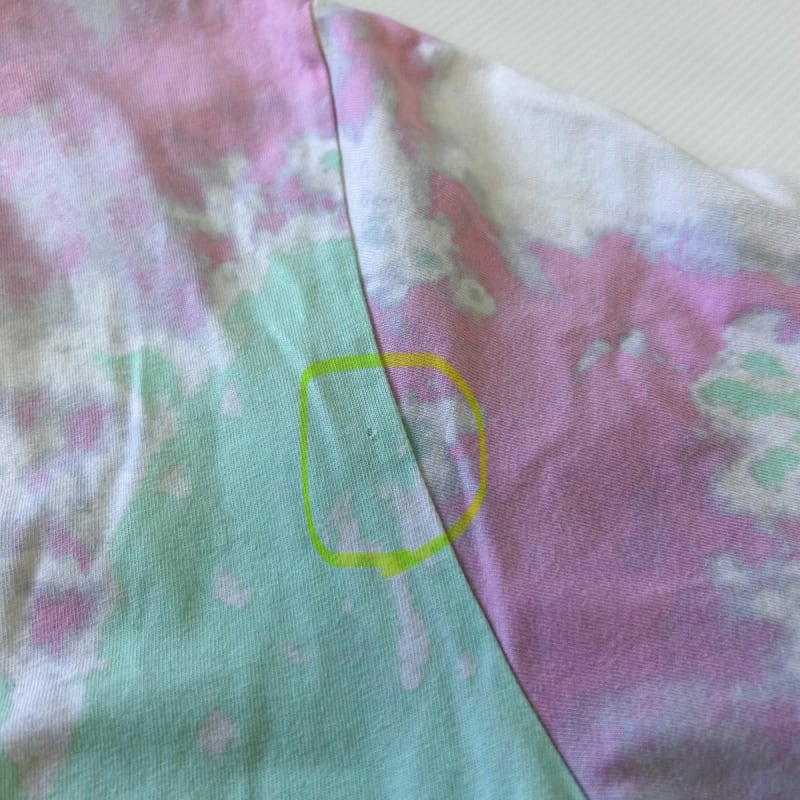 Adidas Tie-Dye T-Shirt Pink Green