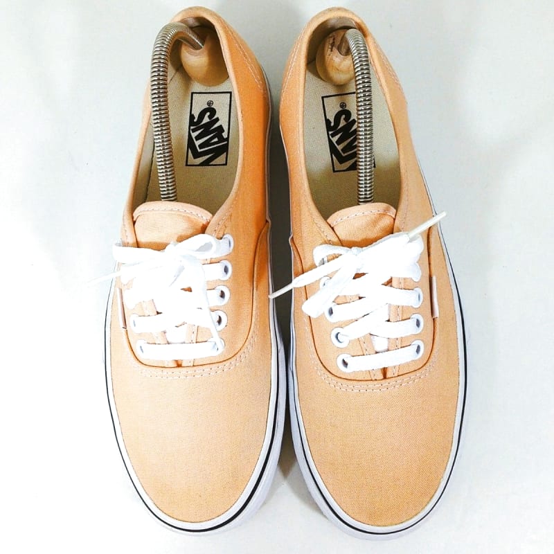Vans Authentic Sneakers Canvas Upper Orange 26.5cm