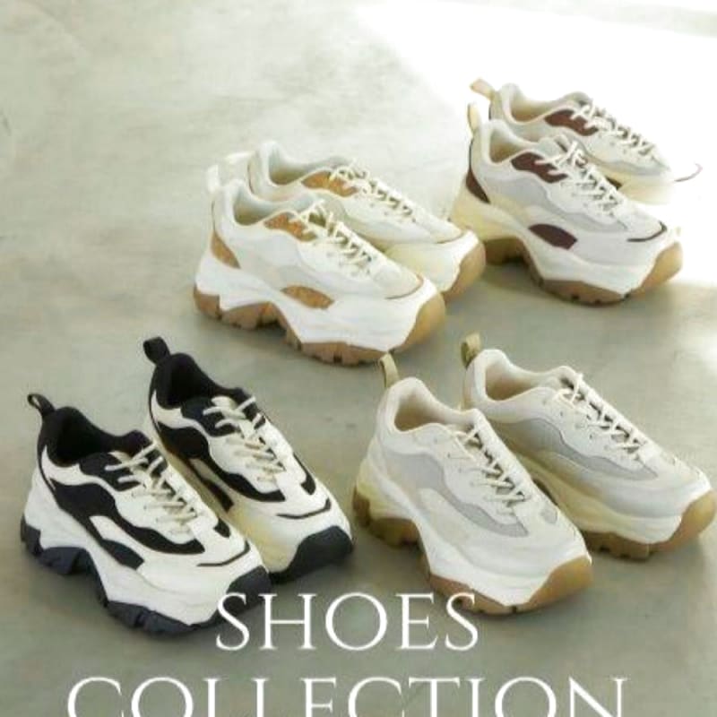 Shimamura Rina Tanaka Collaboration Dad Sneakers S Size